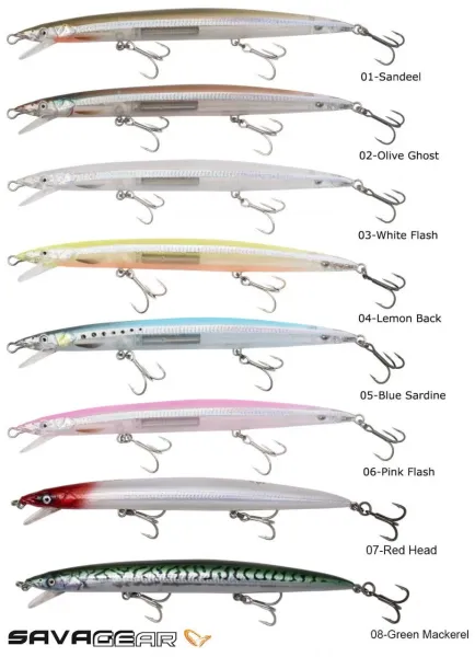 Savage gear Sandeel Jerk Minnow 175 25g