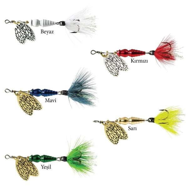 Mepps Bug Olta Kaşığı Sarı