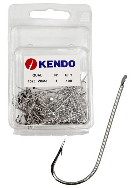 Kendo (1523 NI) 100 Adet  Beyaz Çapraz Kutu İğne