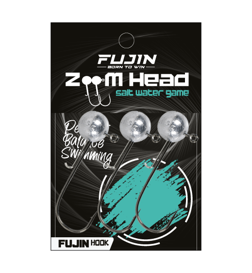 Fujin Zoom Head 1/0 İğne Jighead