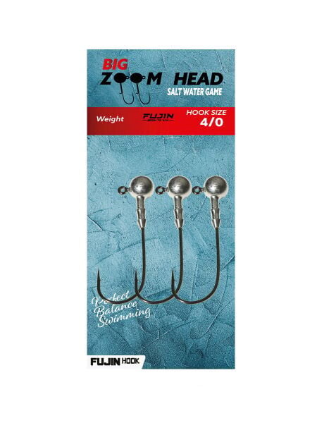 Fujin Big Zoom Head 4/0 İğne Jighead