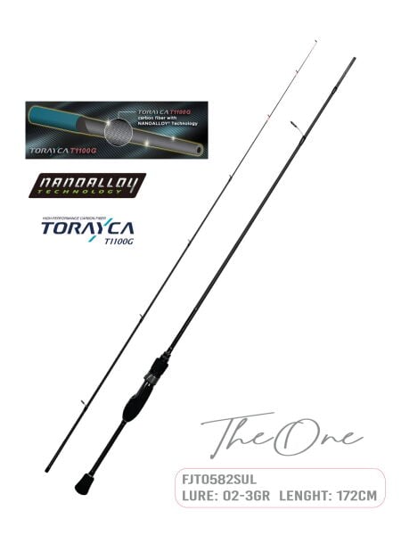 Fujin TheOne 172 Cm 02-3 Gram LRF Olta Kamışı