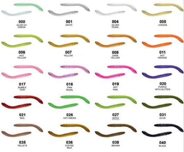 Libra Lures Fatty D’Worm 6.5 Cm Suni Silikon Yem