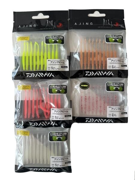 DAIWA GEKKABIJIN AJING BEAM SESAME SALT WHITE BAIT