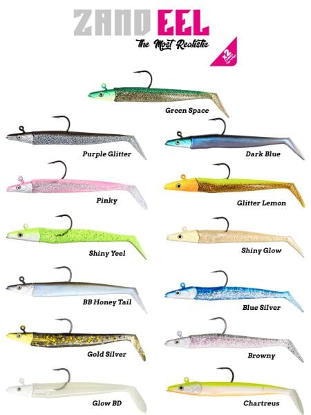 Fujin Zand Eel 11cm 7gr-14gr Double Body+Head Silikon Balık
