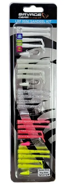 Savage gear LRF Mini Sandeel Kit 25 Parça Suni Yem
