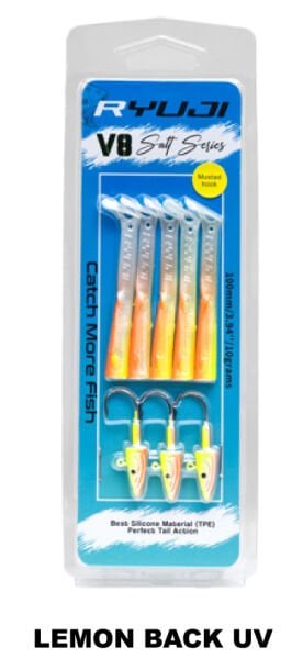 Ryuji V8 10 Cm 10 Gram Silikon Yem