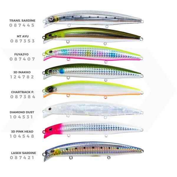 Daiwa SLS Vertice Z120F SSR Suni Yem 19 Gr