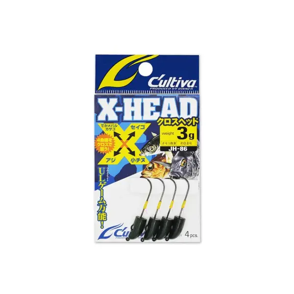 Cultiva 11681 X-Head Lrf Jighead