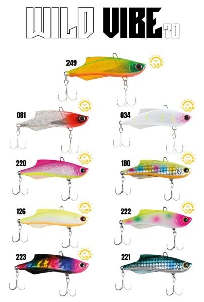 Fujin Wild Vibe 70mm 20gr Sinking Vibrasyon Suni Yem
