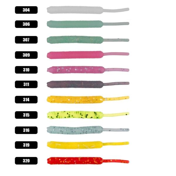 Japanese Baby Worm 4.5 Cm LRF Silikon Yem
