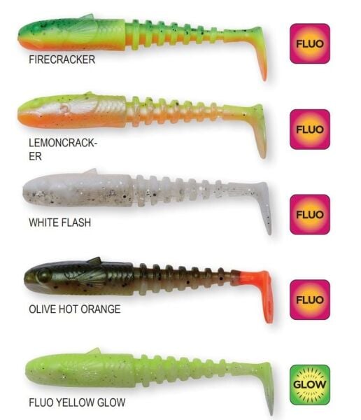Savage Gear Gobster Shad 7.5 cm 5 gr Dark Water Mix 5 Pcs