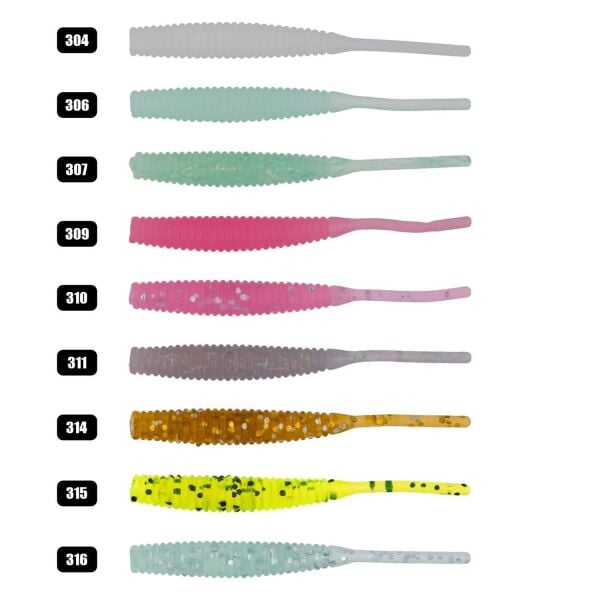 Japanese Kaiyo 5cm Vanilya Aromalı LRF Silikon Yem