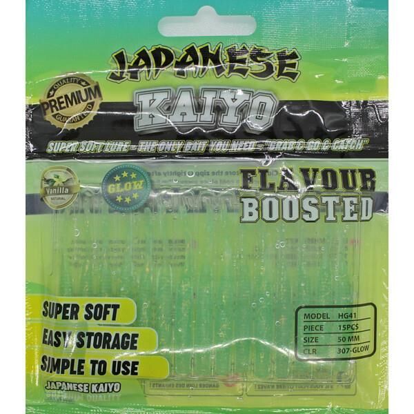 Japanese Kaiyo 5cm Vanilya Aromalı LRF Silikon Yem