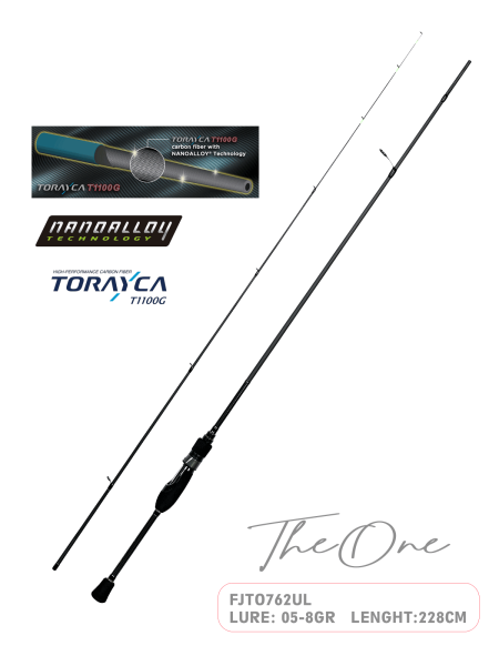 Fujin TheOne  762UL 228 Cm 0.5-8 Gram LRF Olta Kamışı