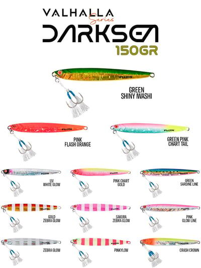 Fujin Valhalla Darksea 150gr Metal Jig Yem