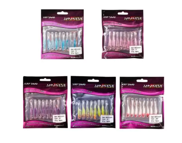 Japanese Sasi Lrf Shad 5Cm Silikon Yem