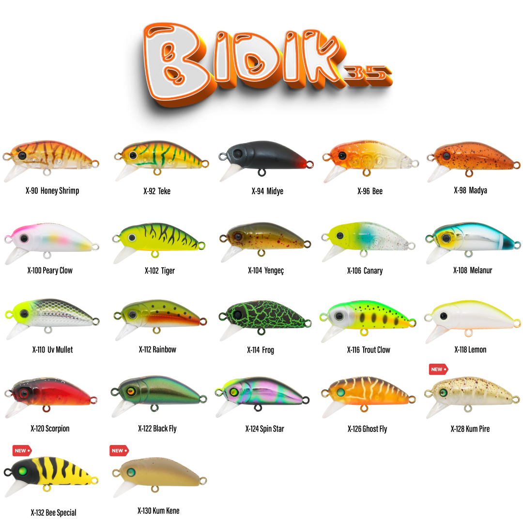 Hanfish Bıdık 3.5 Cm 3.1 Gr Maket Yem