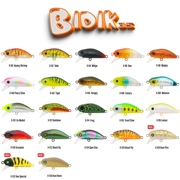 Hanfish Bıdık 3.5 Cm 3.1 Gr Maket Yem