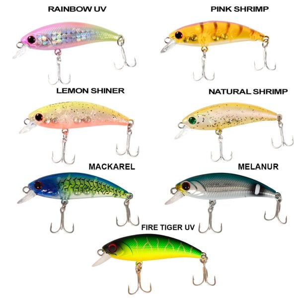 Ryuji Baby Minnow Sinking 5cm 4.5gr LRF Maket Yem