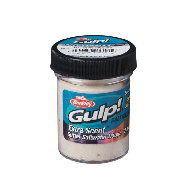 Berkley Gulp PowerBait Extra Scent Saltwater Sinking (Batan Model) - Off White Gold - Crustacean (Kabuklular Beyaz)