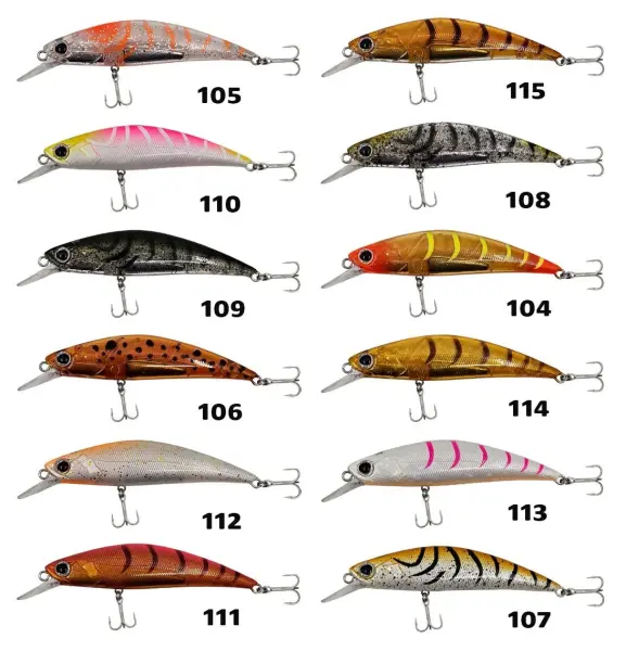 Kendo Shrimp Minnow 70S 9.7gr Sahte Balık