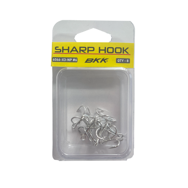 Sharp Hook 6066-X3-NP #8
