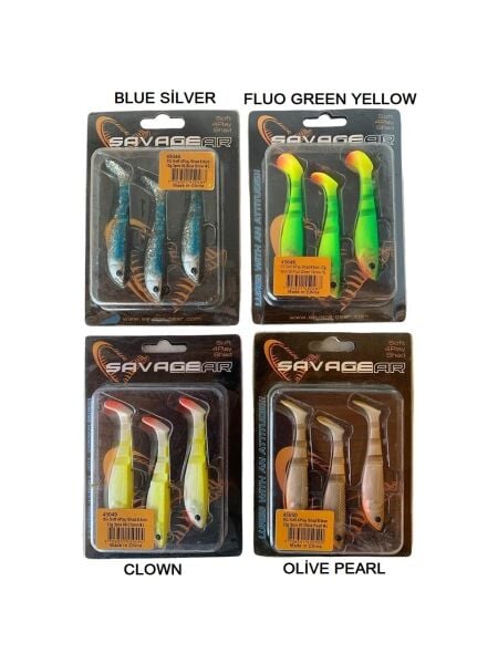 Savage gear Soft 4Play Shad 8.5 Cm 12 Gram 3 Adet Sahte Balık