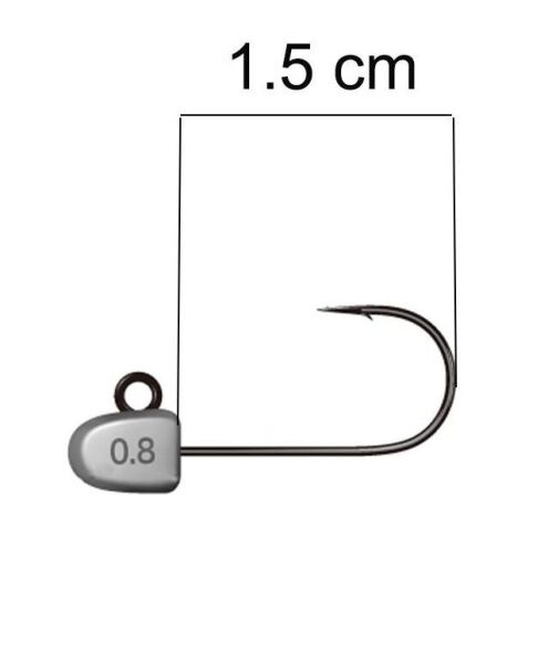Junglegym J313 JH TG Tungsten Jig Head 0.8 Gram 10 No İğne (3 ADET)