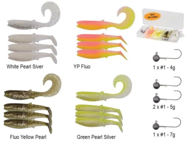 Savage gear Cannibal Box Kit S 20 Adet Sahte Balık