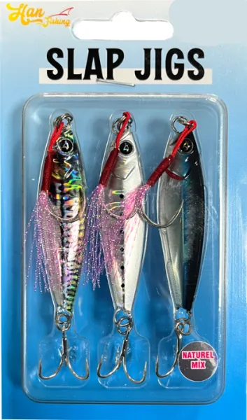 Hanfish Slap Jigs Naturel Mix