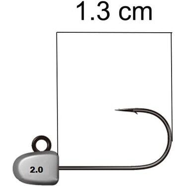 Junglegym J312 JH TG Tungsten Micro Jig Head 2 Gram 12 No İğne (3 ADET)