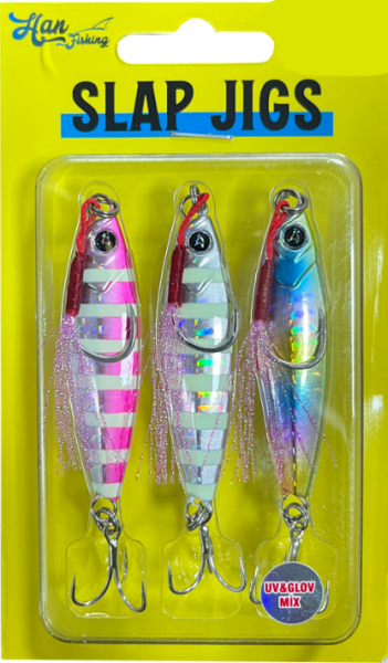Hanfish Slap Jig Uv&Glow Mix