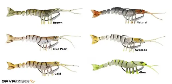 Savage gear TPE Manic Shrimp 10 cm 8 gr LRF Sahte Balık