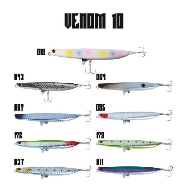 Fujin Venom 10 Cm 10.5 Gram Maket Balık