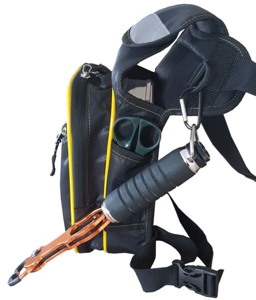 Kendo Bacaktan Bağlamalı Spin Çantası SARI