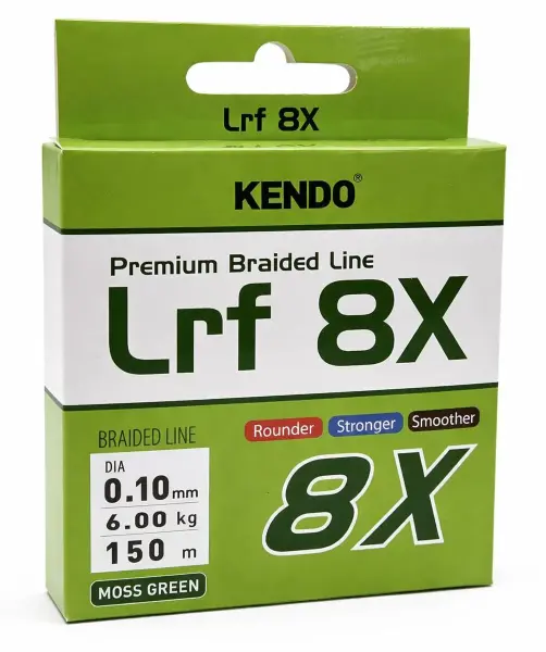 Kendo Lrf 8X Fighting 150 mt Örgü İp Misina (Moss Green)