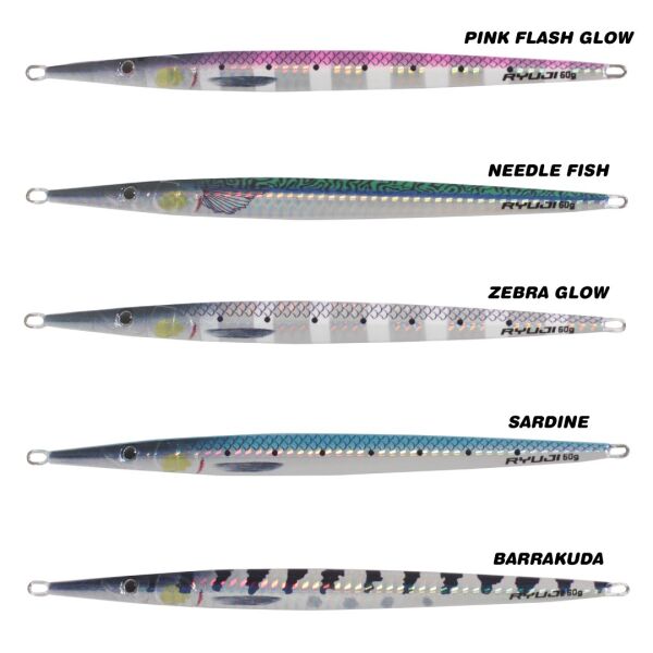 RYUJI GARFISH JIG 80GR, NEEDLE FISH