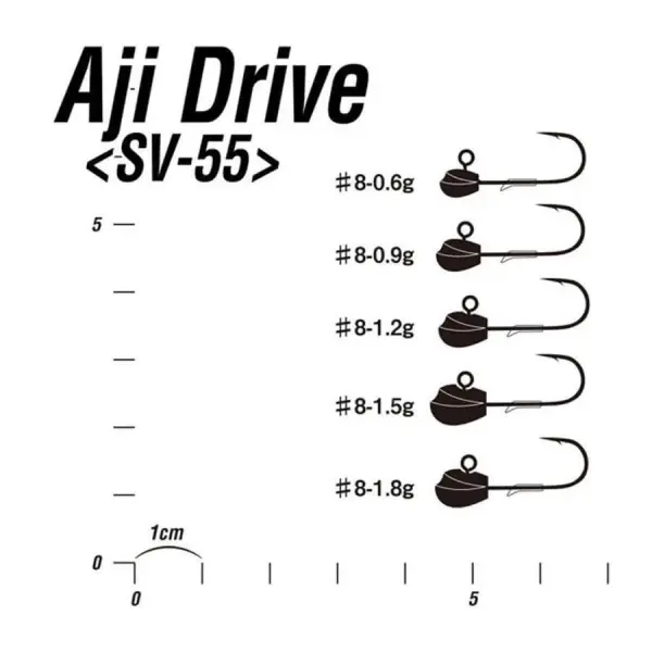 Decoy SV-55 Aji Drive LRF Jighead