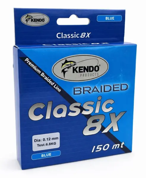 Kendo Classic 8X 150m Blue Örgü İp Misina