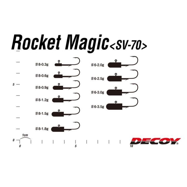 Decoy Rocket Magic Jighead SV-70