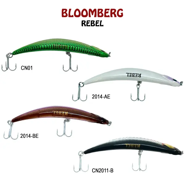 Bloomberg Rebel 9cm Maket Balık