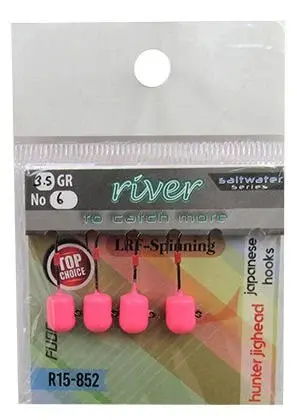 Rıver Hunter Jig Head Pembe Glow 4P