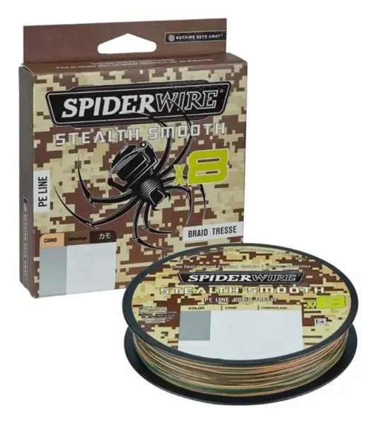 Spider Wire Stealth Smooth8 x8 Pe Braid 150m Camo Örgü İp Misina