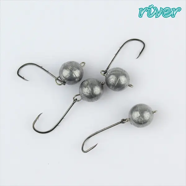 River Mafsallı Hareketli Jig Head 4P