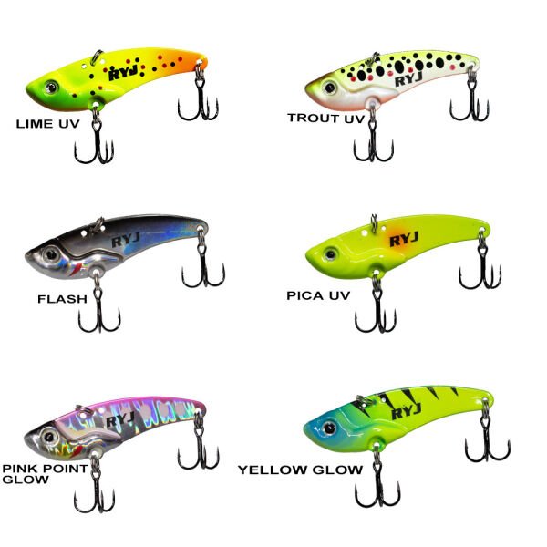 Ryuji Mirror Vib 15gr / 5.5cm Jig Yem Ürün Kodu : RYJMV15