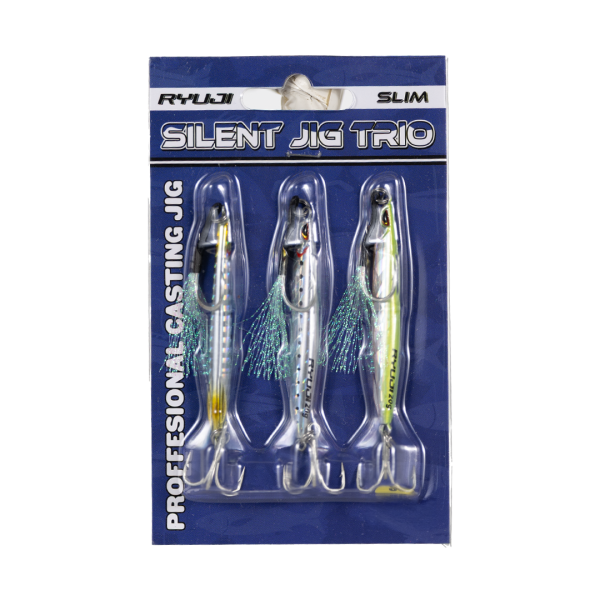 RYUJI SILENT JIG TRIO, ZEBRA MIX (3 AD)  15 Gram
