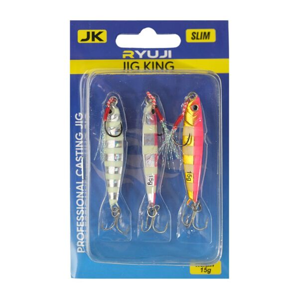 Ryuji Jig King Zebra Mix 20 gr (3 Adet)